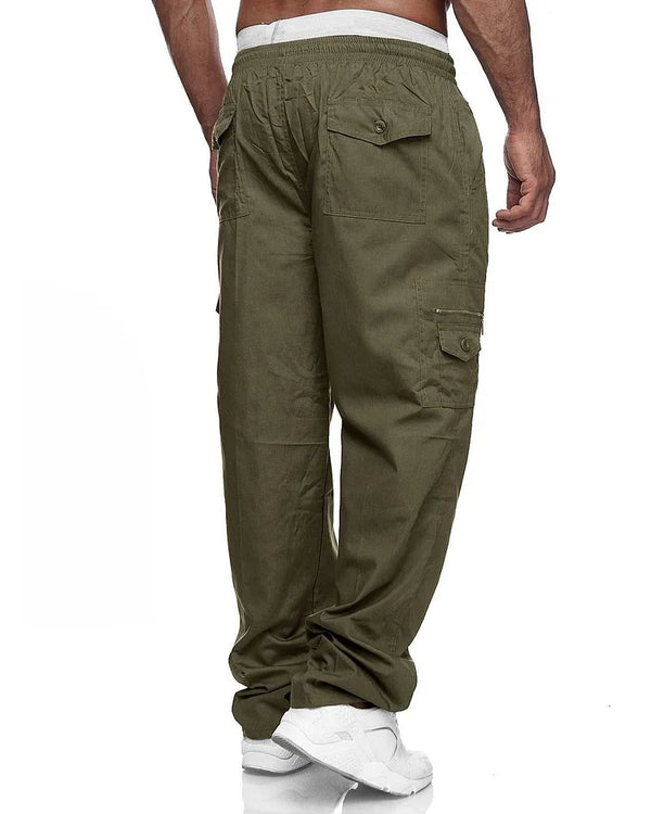 Men's Cargo Relaxed Fit Sport  Pants