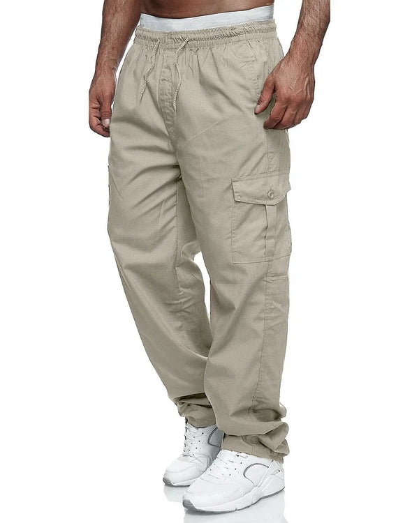 Men's Cargo Relaxed Fit Sport  Pants